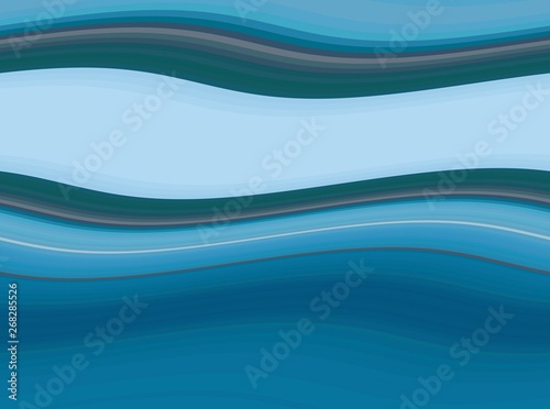 teal, light blue and corn flower blue colored abstract waves texture can be used for graphic illustration, wallpaper, poster or cards