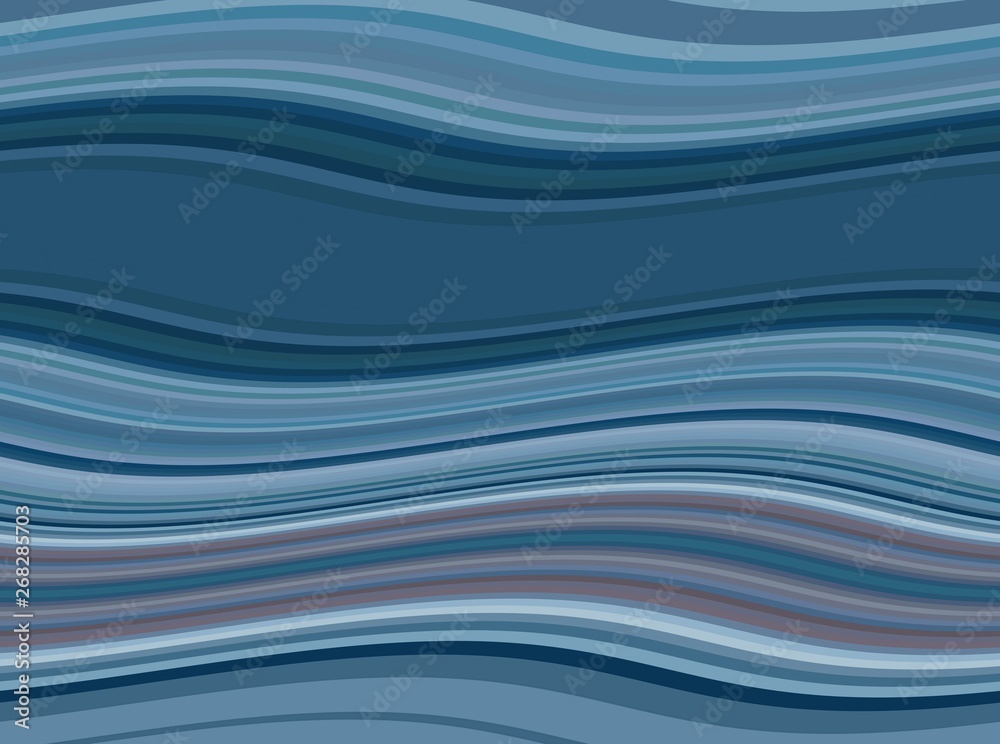 teal blue, dark slate gray and pastel blue colored abstract waves background can be used for graphic illustration, wallpaper, presentation or texture