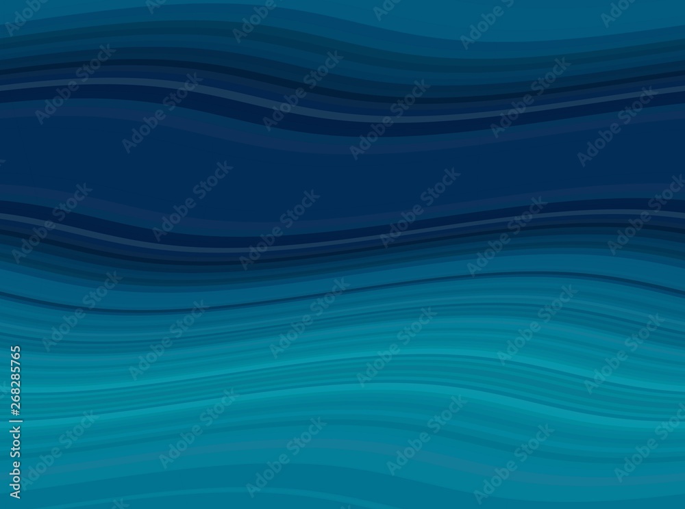 abstract very dark blue, teal and dark cyan color ocean waves background.  can be used for wallpaper, presentation, graphic illustration or texture  Stock Illustration | Adobe Stock