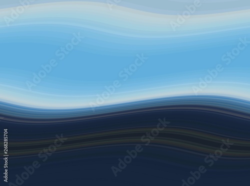 sky blue, very dark blue and light steel blue colored abstract geometric wave line texture can be used for graphic illustration, wallpaper, poster or cards