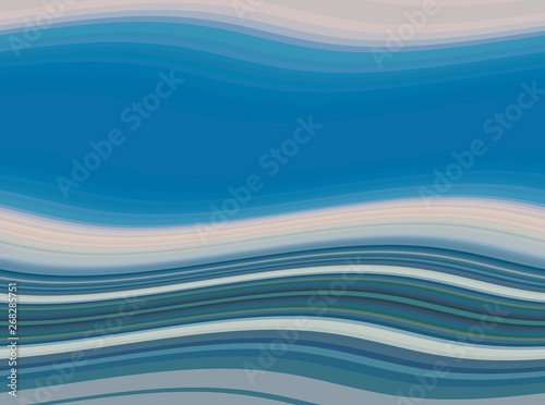 ash gray, teal blue and cadet blue colored abstract waves background can be used for graphic illustration, wallpaper, presentation or texture