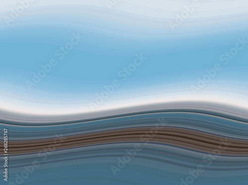 abstract dark gray, dark slate gray and sky blue color ocean waves background. can be used for wallpaper, presentation, graphic illustration or texture