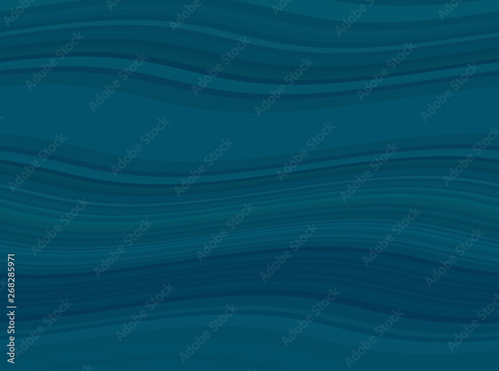 abstract teal green and very dark blue color ocean waves background. can be used for wallpaper, presentation, graphic illustration or texture