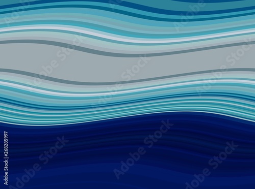 dark gray, dark cyan and very dark blue colored abstract waves texture can be used for graphic illustration, wallpaper, poster or cards