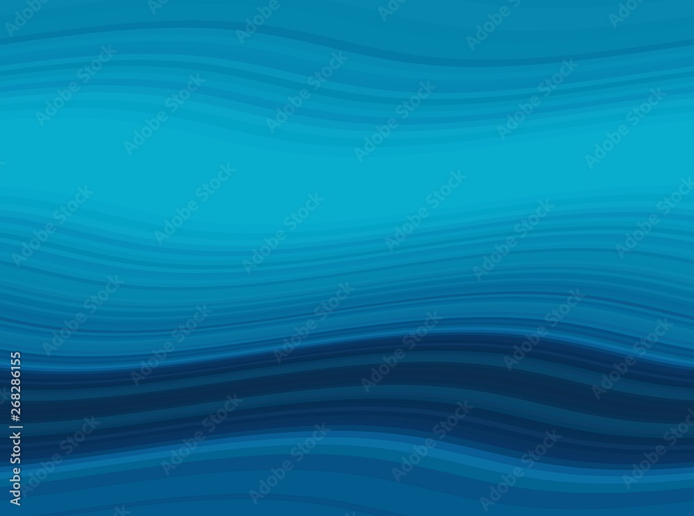 abstract light sea green, midnight blue and teal color ocean waves background. can be used for wallpaper, presentation, graphic illustration or texture