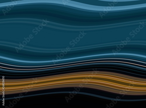 very dark blue, brown and black colored abstract waves texture can be used for graphic illustration, wallpaper, poster or cards