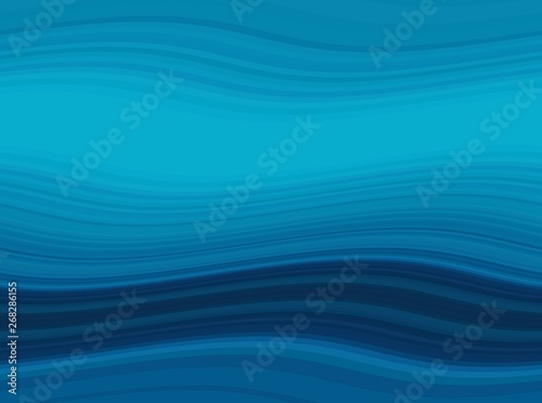 abstract light sea green, midnight blue and teal color ocean waves background. can be used for wallpaper, presentation, graphic illustration or texture