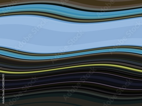 abstract waves background with very dark blue, sky blue and very dark green color. waves can be used for wallpaper, presentation, graphic illustration or texture