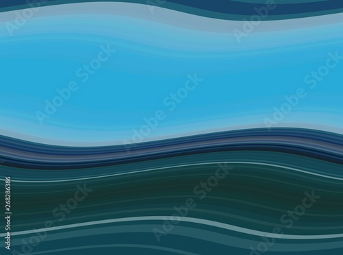 abstract very dark blue, medium turquoise and dark slate gray color ocean waves background. can be used for wallpaper, presentation, graphic illustration or texture