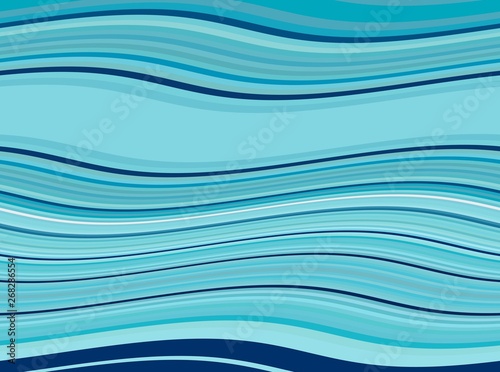 waves background with sky blue, midnight blue and light sea green color. waves backdrop can be used for wallpaper, presentation, graphic illustration or texture