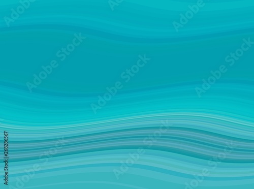 abstract medium turquoise, light sea green and dark turquoise color ocean waves background. can be used for wallpaper, presentation, graphic illustration or texture photo