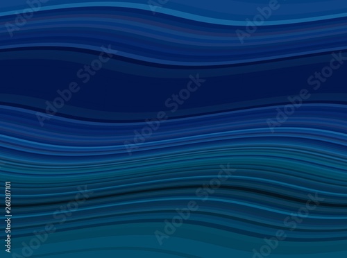 waves background with midnight blue, very dark blue and teal color. waves backdrop can be used for wallpaper, presentation, graphic illustration or texture