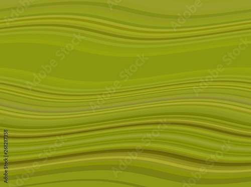 olive, yellow green and dark golden rod colored abstract waves background can be used for graphic illustration, wallpaper, presentation or texture