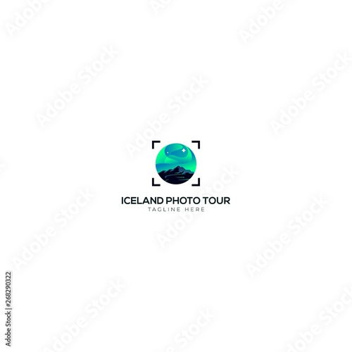 Iceland Photo tour Logo Design