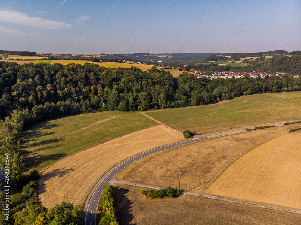 Landstraße - Luftbild