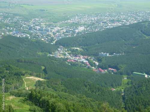 Fototapeta Naklejka Na Ścianę i Meble -  aerial view of the village