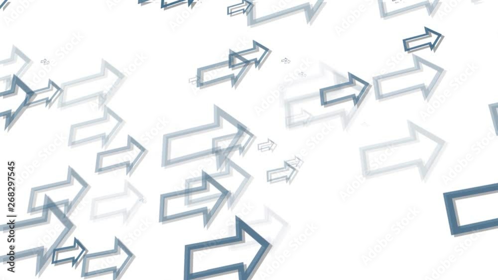 Paper Rising Arrows in Origami Style - Looping Abstract Video Footage Paper Rising Arrows in Origami Style - Looping Abstract Video Footage