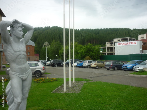 golfer on the golf course