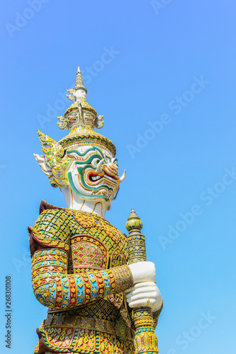 Guardian Demons in Grand Palace Thailand
