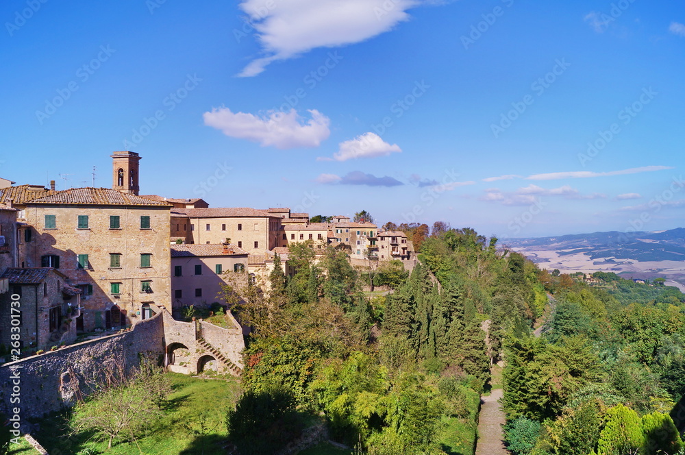 Panorama of Volterra, Tuscany, Italy