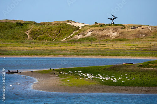 View at Het Zwin, West Flanders, Belgium