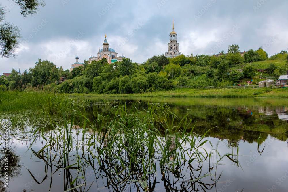 Torzhok, Tver region, Russia. gold ring of Russia Torzhok, Tver region, Russia. gold ring of Russia