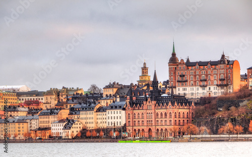 Stockholm, Sweden. View of Stockholm from the river