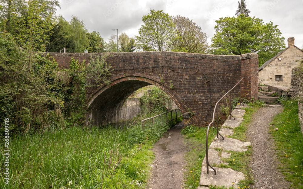 Severn - Thames Canal, Bourne Lock Bridge, Brimscombe, Stroud, The Cotswolds, United Kingdom