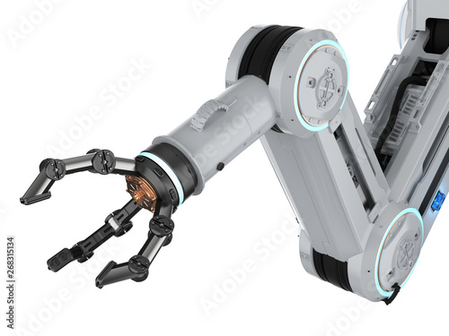 Automation factory concept photo