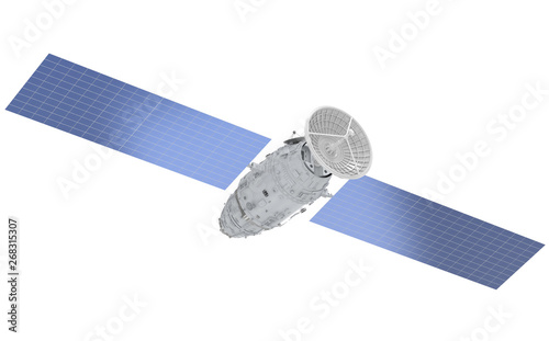 Fototapeta Naklejka Na Ścianę i Meble -  Satellite dish with antenna