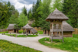 Medieval village Paseka, Slovakia