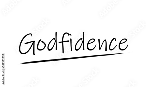 Biblical Phrase, typography for print  or use as poster, flyer or T shirt