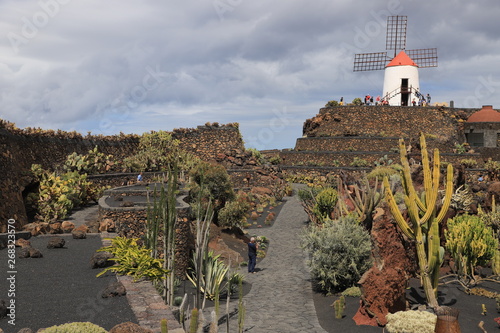 jardin de cactus de Lanzarote
