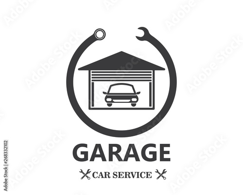car service logo icon vector template illustration