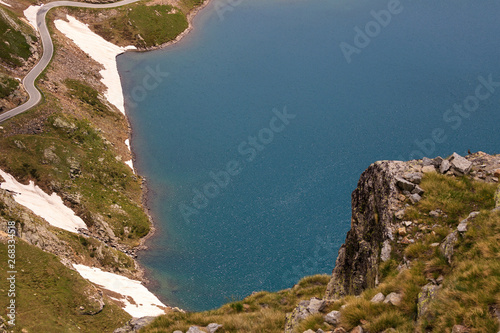 lago Agnal fotografato dal Nivolet, Piemonte photo