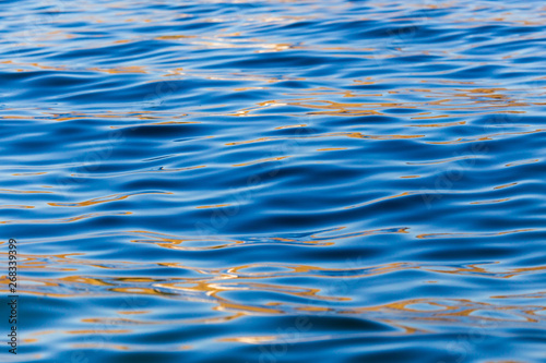 Surface on the pond as a background