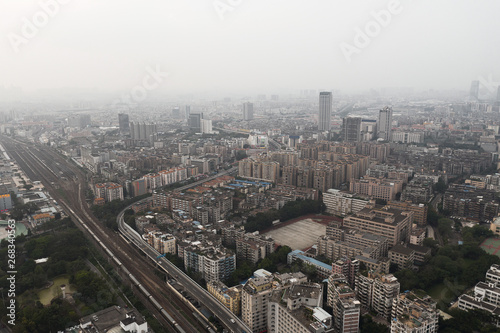 cityscape of the guangzhou china