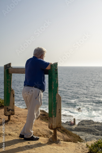 Man watching the Sea