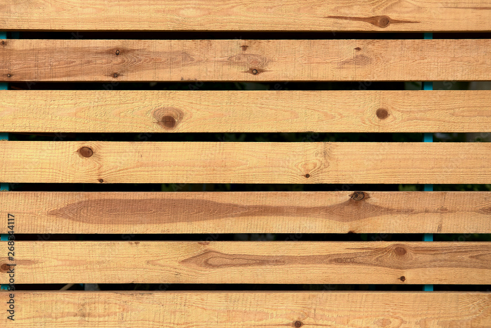 Fototapeta premium wooden planks background with a clear expressive pattern