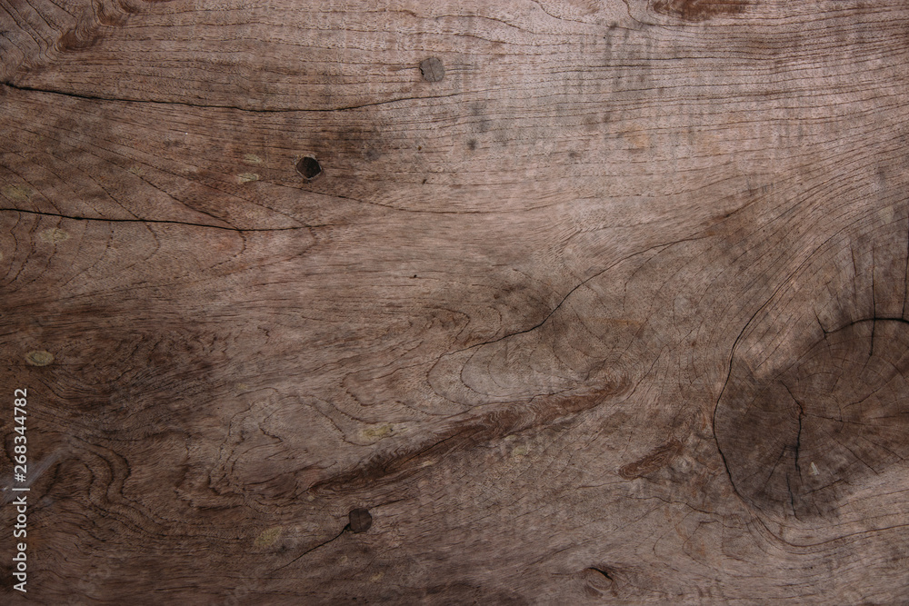 Fototapeta premium Old grunge dark textured wooden background,The surface of the old brown wood texture.