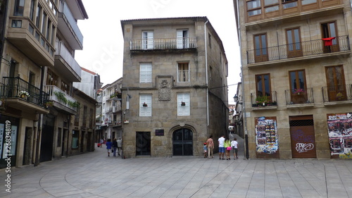 Pontevedra, historical city of Galicia,Spain photo