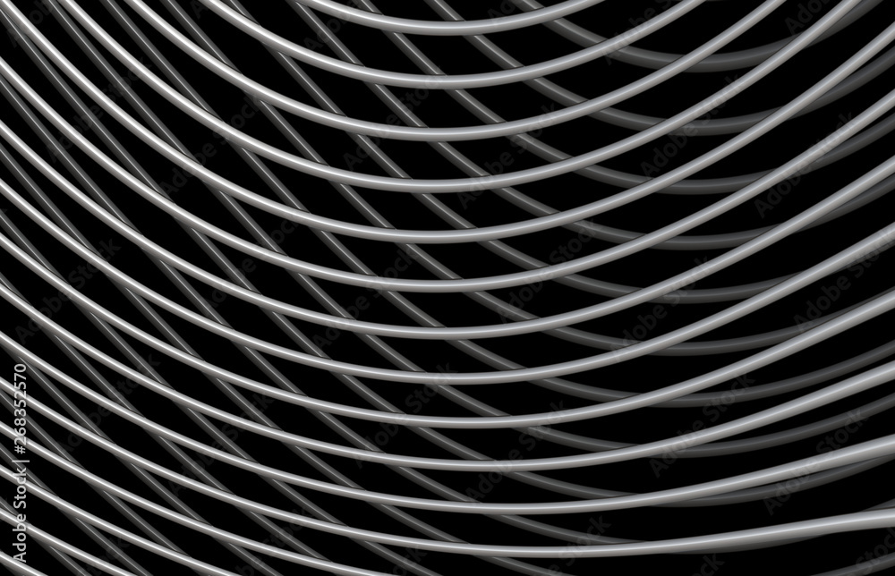 curved mesh lines curved mesh lines