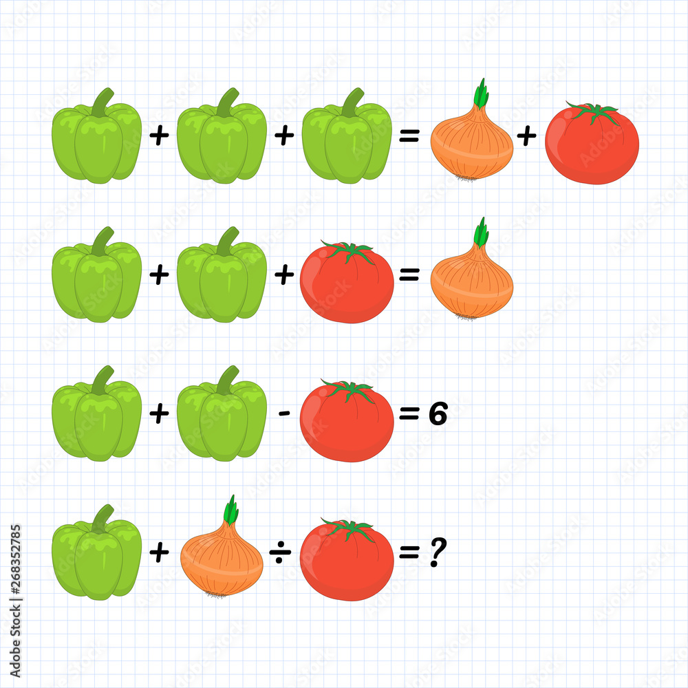 Mathematics educational game for school pupils learning multiplication