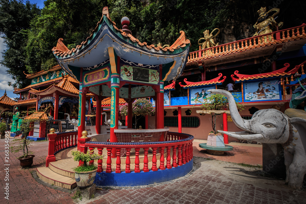 Ling Sen Tong Höhlentempel bei Ipoh, Malaysia, Ling Sen Tong Höhlentempel bei Ipoh, Malaysia,