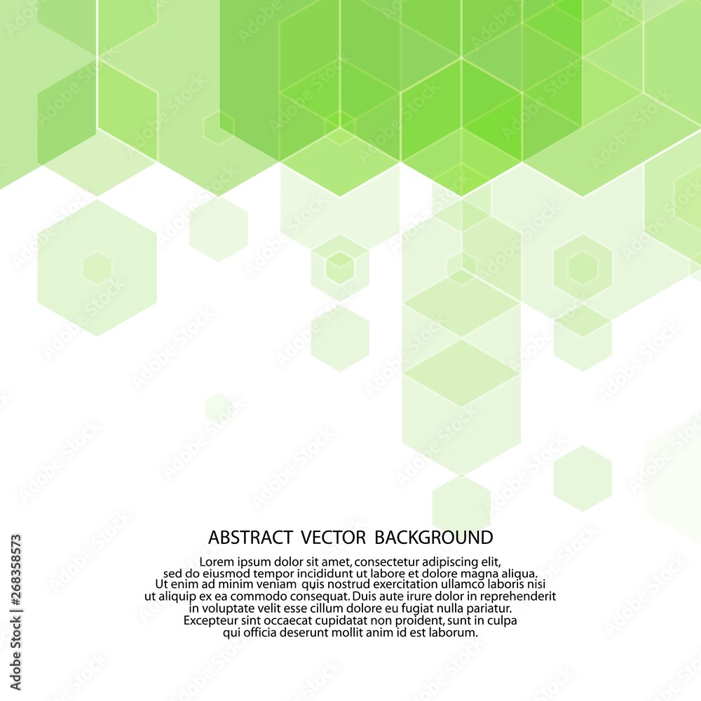 green abstract hexagons. vector background. polygonal style. presentation template. eps 10 green abstract hexagons. vector background. polygonal style. presentation template. eps 10