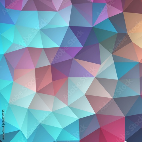 color abstract hexagons. vector background. polygonal style. presentation template. eps 10