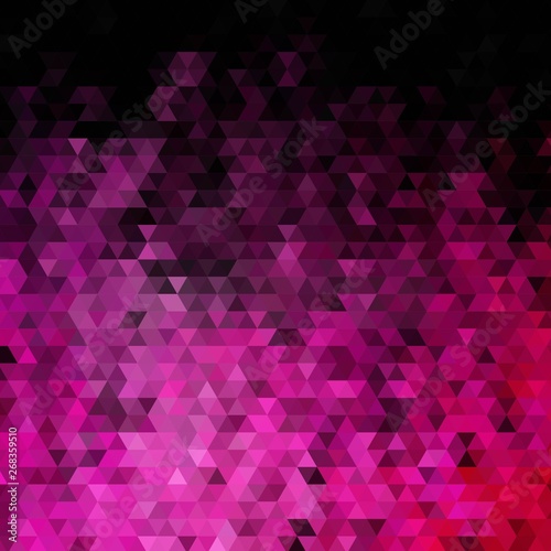 pink and black triangular background. polygonal style. eps 10