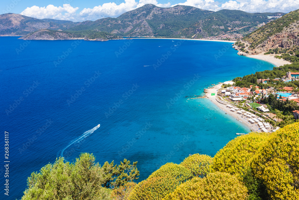 Azure seaside of Turkey