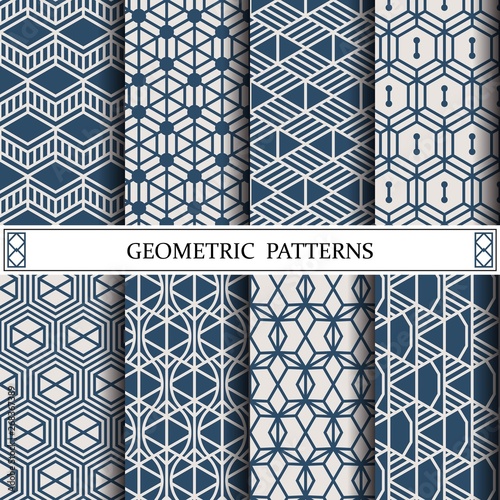 geometric vector pattern for web page background or surface textures
