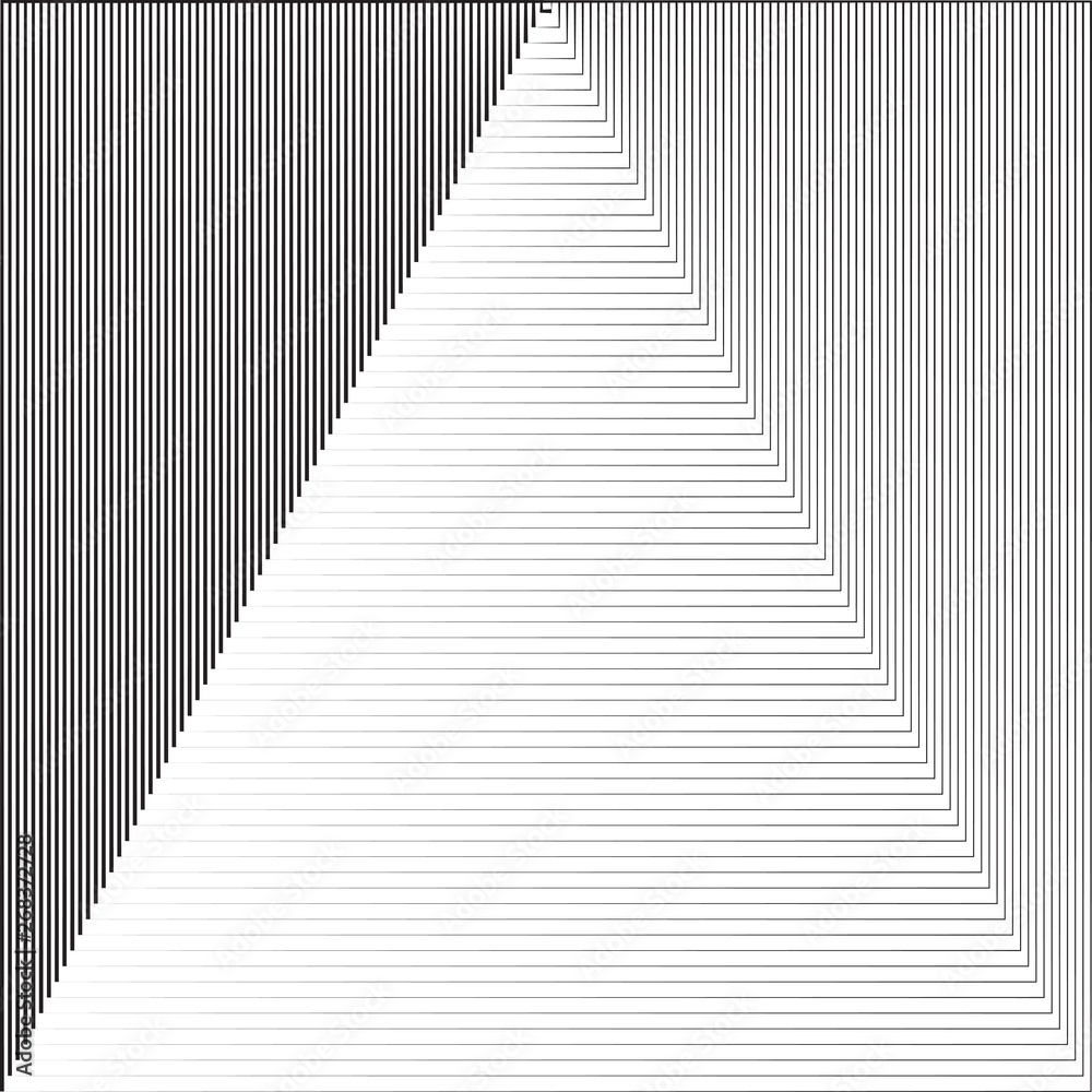 Fototapeta premium Abstract monochtome geometric background. Vector illustration